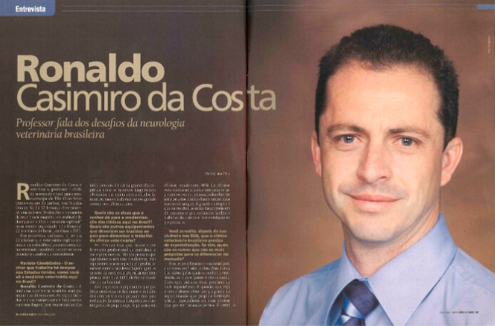 Professor Fala dos Novos Desafios da Neurologia Veterinária Brasileira